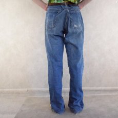 画像4: 70's Levi's 517 66single ブーツカットデニムパンツ W35 (4)