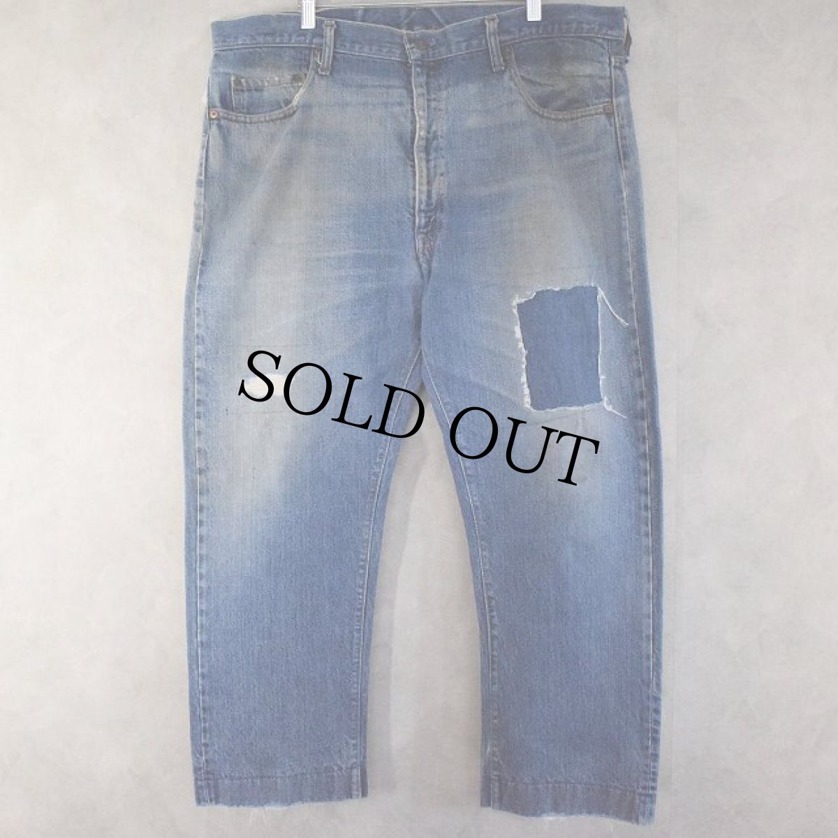 画像1: 70's Levi's 505 66single デニムパンツ W40 (1)