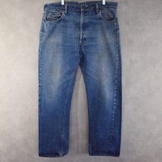 画像1: 70's Levi's 505 66single デニムパンツ W37 (1)