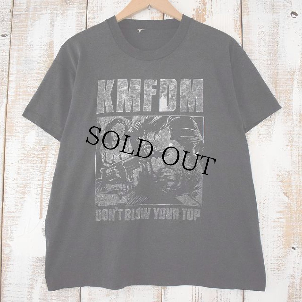 画像1: 80's KMFDM  バンドTシャツ (1)