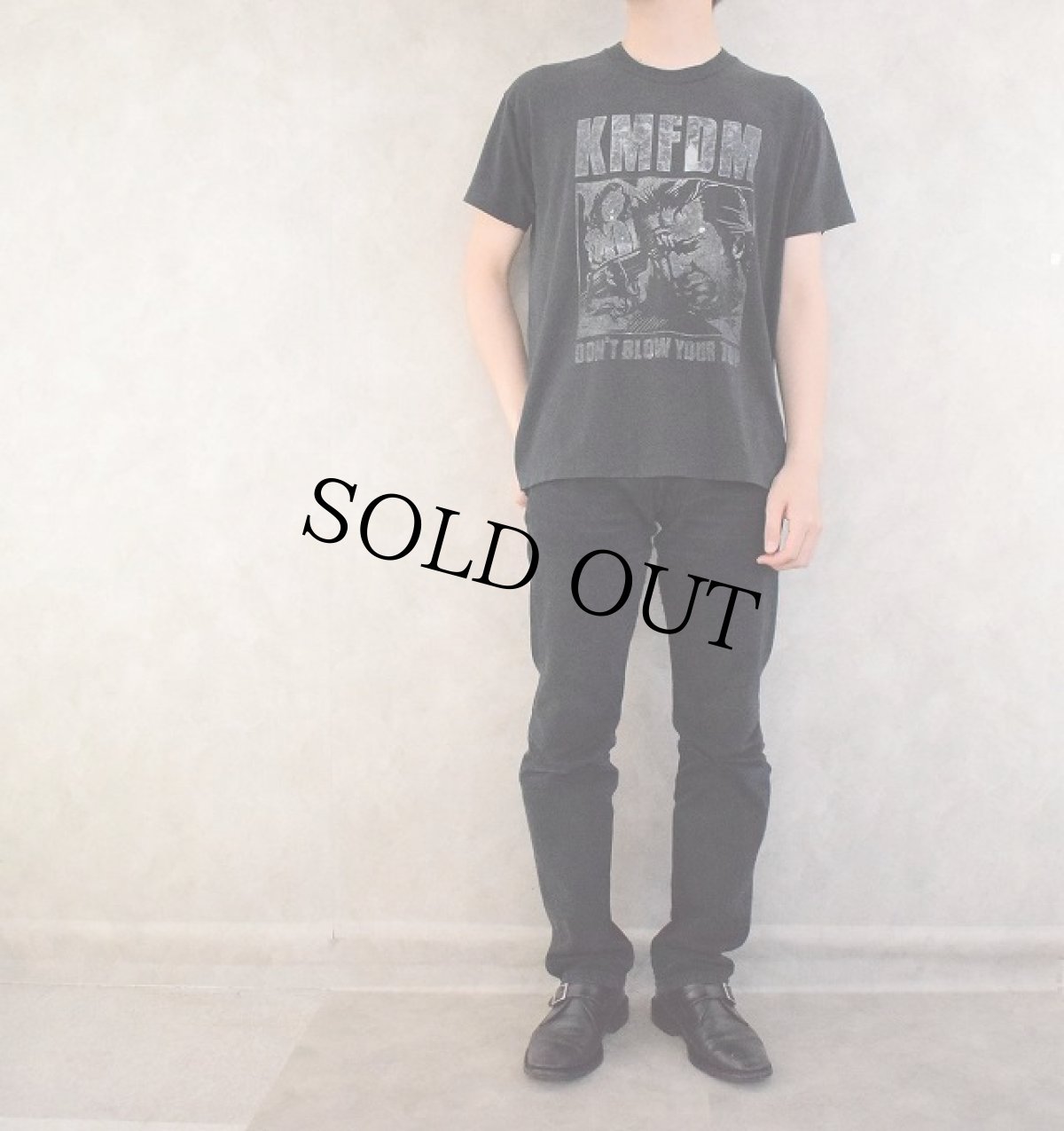 画像5: 80's KMFDM  バンドTシャツ (5)