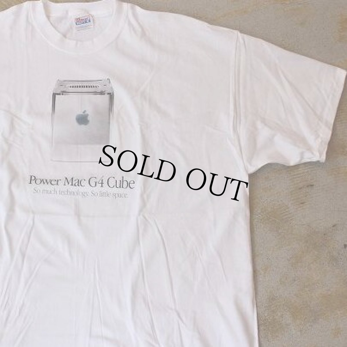 画像1: 00's Apple Power Mac G4 Cube "Think different." プリントTシャツ DEADSTOCK  XXL (1)