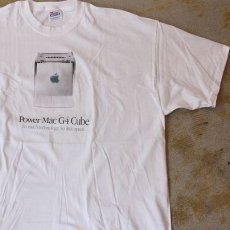 画像1: 00's Apple Power Mac G4 Cube "Think different." プリントTシャツ DEADSTOCK  XXL (1)