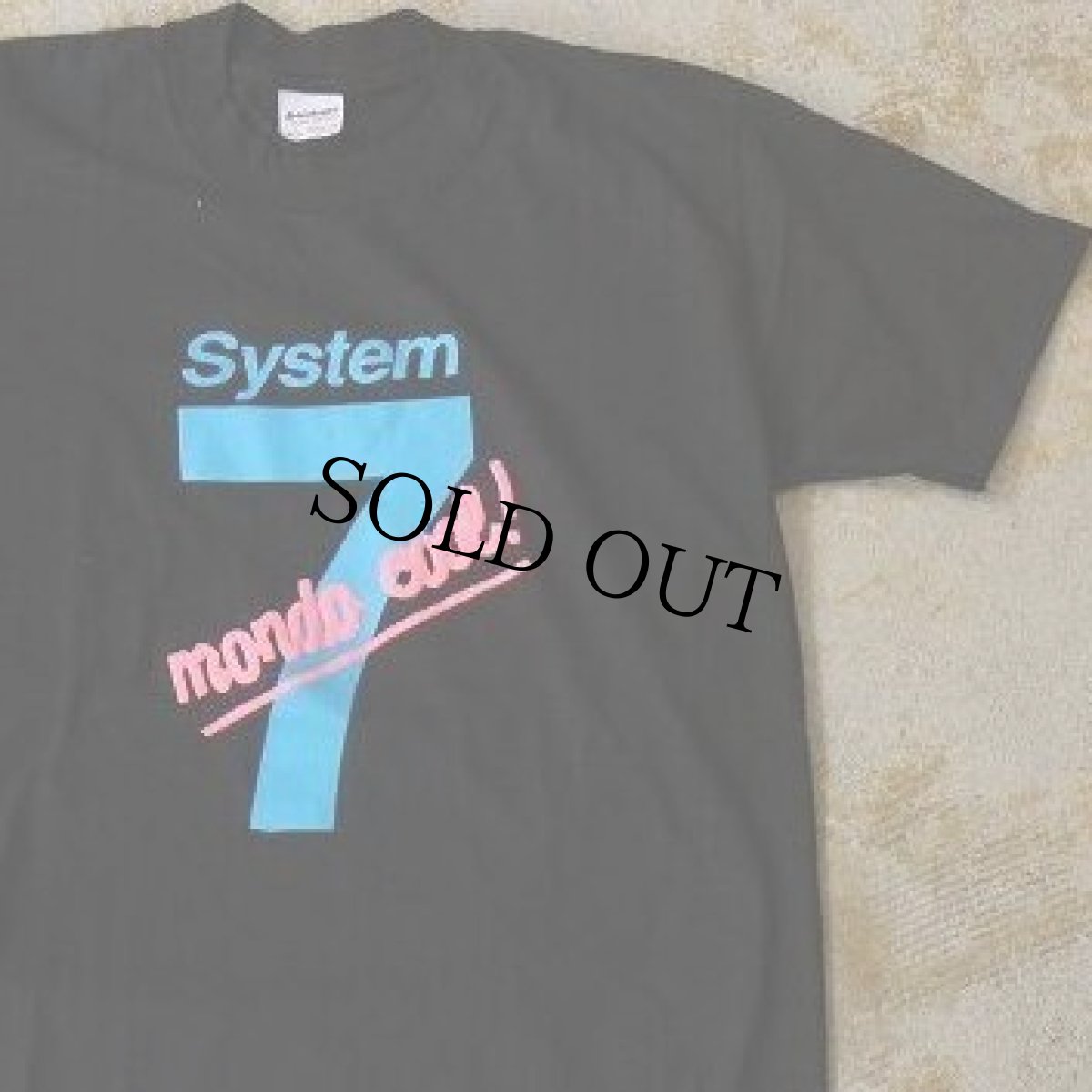 画像1: 90's Apple USA製 "System 7" プリントTシャツ DEADSTOCK M (1)