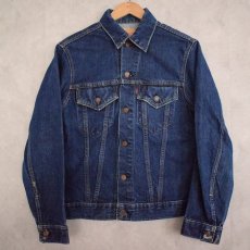 画像1: 60's LEVI'S 70505 BIGE デニムジャケット 4th (1)