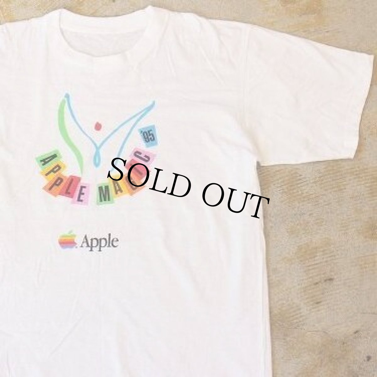 画像1: 90's Apple "APPLE MAGIC '95" プリントTシャツ DEADSTOCK (1)