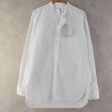 画像2: 30〜40's A Sulka & Company "襟付き" ノーカラー Shirt (2)