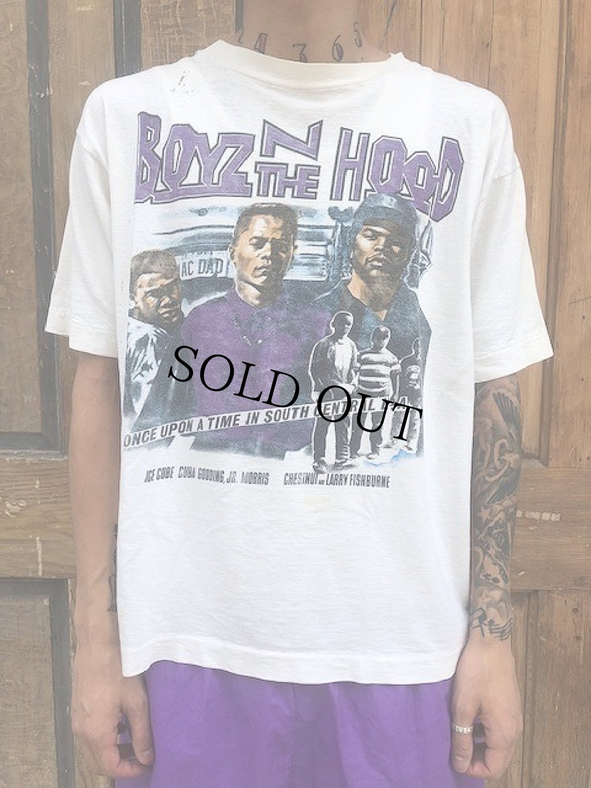 画像2: 90's Boyz n the Hood 映画プリントTシャツ (2)