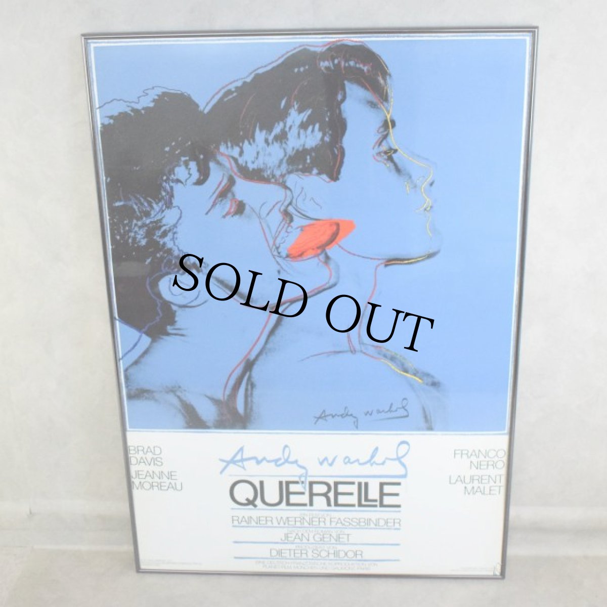 画像1: 80's Andy Warhol "QUERELLE" Poster (1)