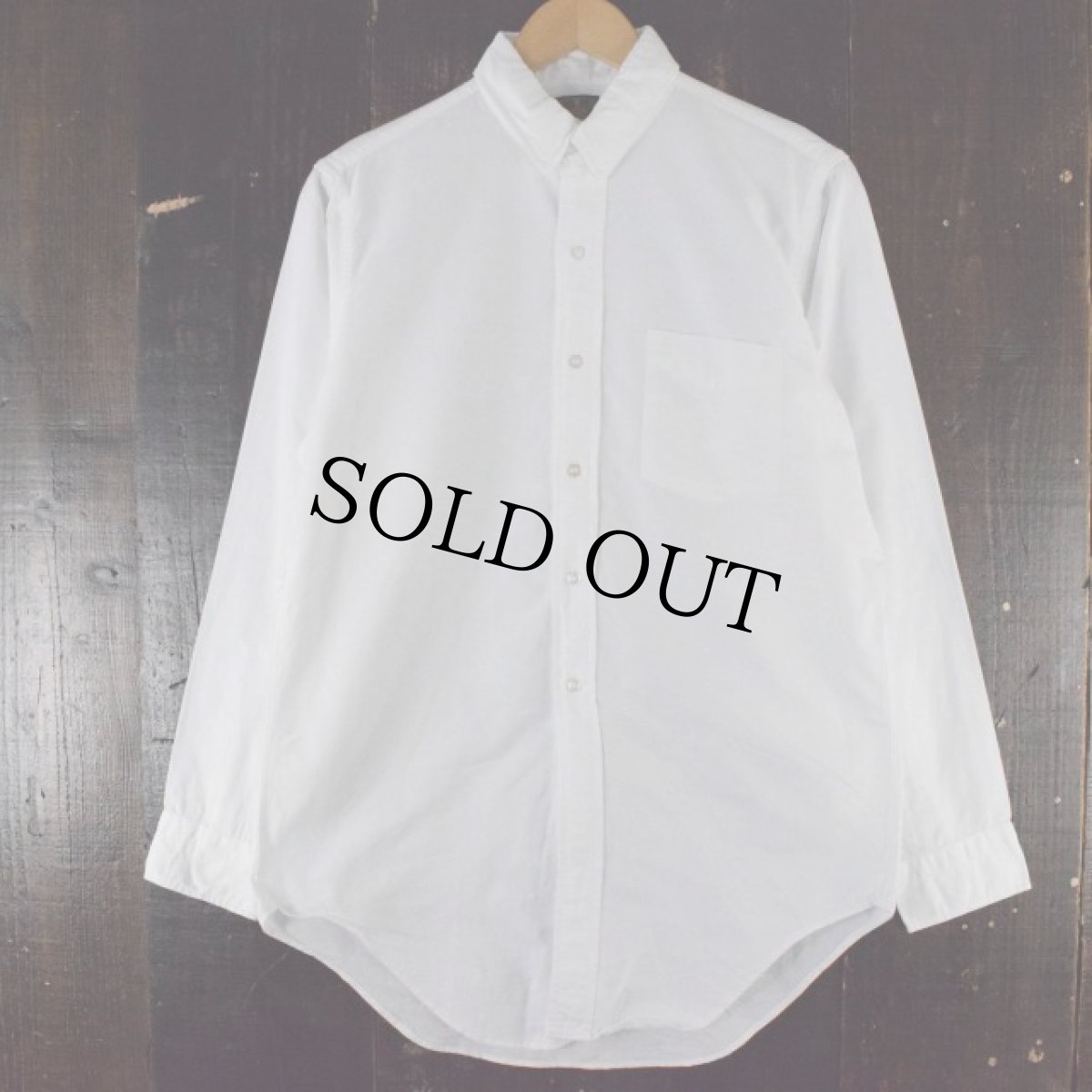 画像1: 【SALE】 60's ELDERADO ホワイトコットンシャツ (1)
