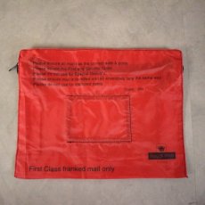 画像4: Royal Mail letter bag DEAD STOCK? "RED" DEADSTOCK 袋付き (4)