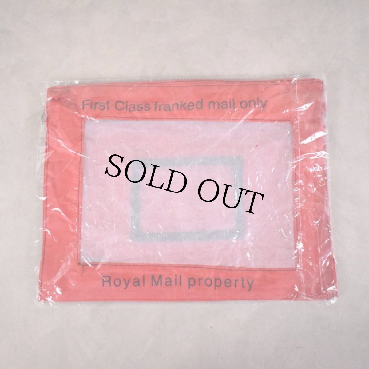 画像1: Royal Mail letter bag DEAD STOCK? "RED" DEADSTOCK 袋付き (1)