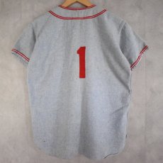 画像2: 40〜50's BUCKY Ｗarren "Westwood" Baseball Shirt (2)