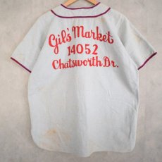 画像2: 40's〜50's McGREGOR USA製 "RAMOS CAFE" Wool Baseball shirt 40 (2)