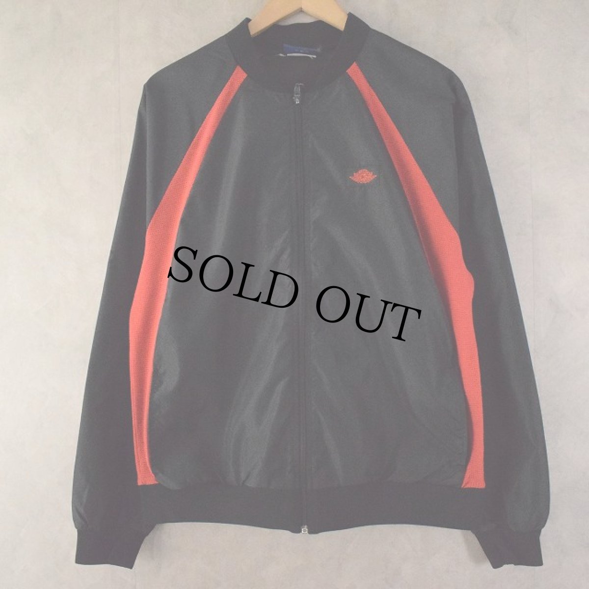 画像1: 80's NIKE 紺タグ "AIRJORDAN" Nylon Jacket L (1)