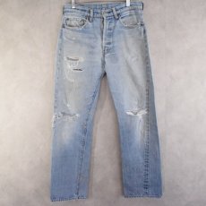 画像1: 80's Levi's USA製 501 赤耳 Denim pants W31 (1)