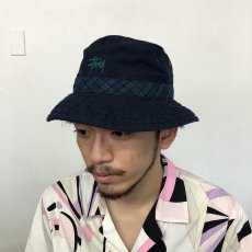 画像2: 90's STUSSY USA製 バケットハット MEDIUM DEADSTOCK (2)