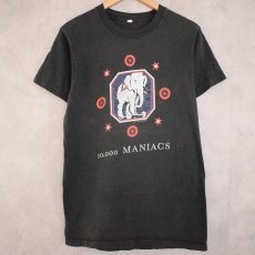 画像1: 80's 10,000 MANIACS USA製 Rock Band T-shirt L (1)