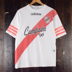 画像1: adidas "Campe'on" ユニフォームデザインTシャツ (1)