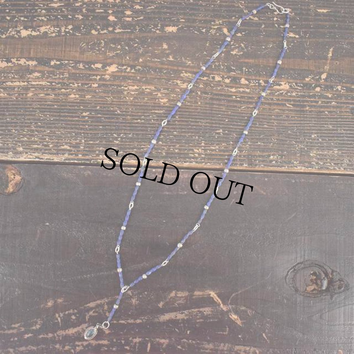 画像2: RORAN "Lapis×Antique Turquoise" ネックレス (2)