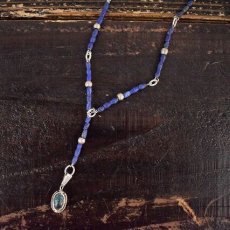 画像1: RORAN "Lapis×Antique Turquoise" ネックレス (1)