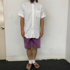 画像2: 50〜60's Varsity Shop タブカラー White cotton shirt 15 (2)