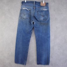 画像2: 60〜70's LEVI'S 501 BIGE デニムパンツ W32 (2)