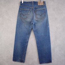 画像2: 60〜70's LEVI'S 501 BIGE デニムパンツ W29 (2)