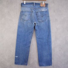 画像2: 60〜70's LEVI'S 501 BIGE デニムパンツ W31 (2)