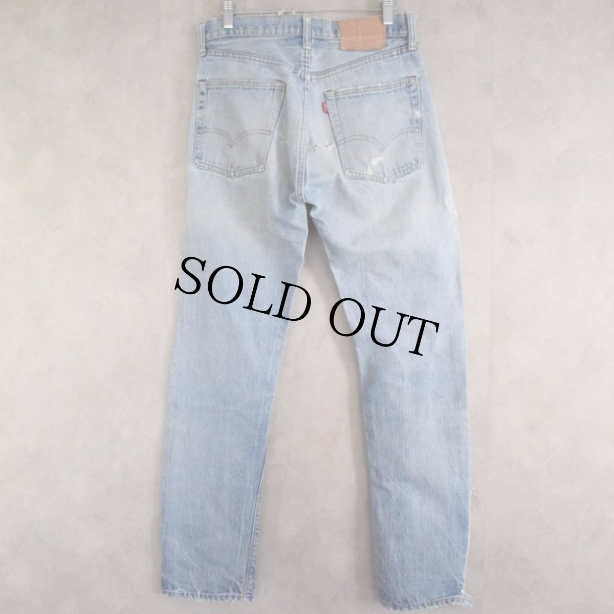 画像2: 70's Levi's 505 赤耳 66single デニムパンツ W30 (2)