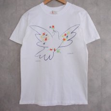 画像1: Pablo Picasso Art T-shirt S (1)