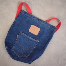 画像1: VINTAGE LEVI'S 501 USA製 バックパック (1)