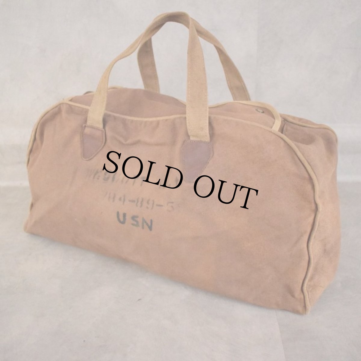 画像2: U.S.NAVY CANVAS BAG (2)