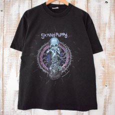 画像1: 90's SKINNY PUPPY USA製 インダストリアルバンドTシャツ XL (1)