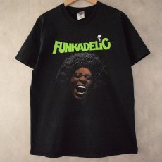 画像1: FUNKADELIC "Maggot Brain" ドゥーワップファンクバンドTシャツ L (1)