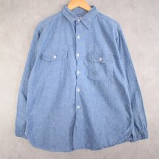 画像1: 60's BIGYANK CHAMBRAY SHIRT (1)