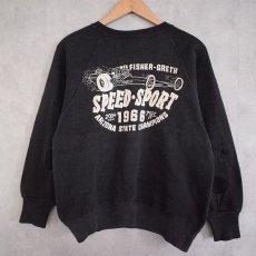画像2: 60's SPEED SPORT Sweat BLACK (2)
