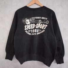 画像2: 60's SPEED SPORT Sweat BLACK (2)