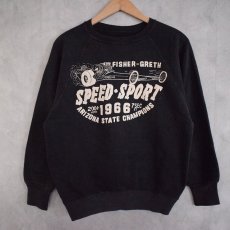 画像1: 60's SPEED SPORT Sweat BLACK (1)