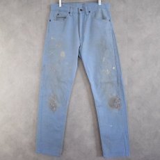 画像1: 60's〜 Levi's 505 USA製 COTTON TWILL カツラギパンツ W31 (1)