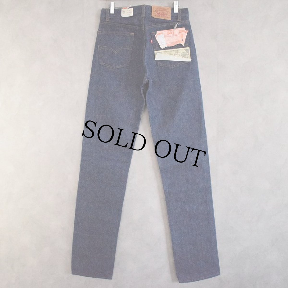 画像1: 80's Levi's 1501-0117 USA製 デニムパンツ W30L38 DEADSTOCK (1)