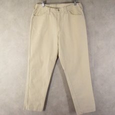 画像1: 60〜70's Powr House COTTON SATEEN PANTS W31 (1)