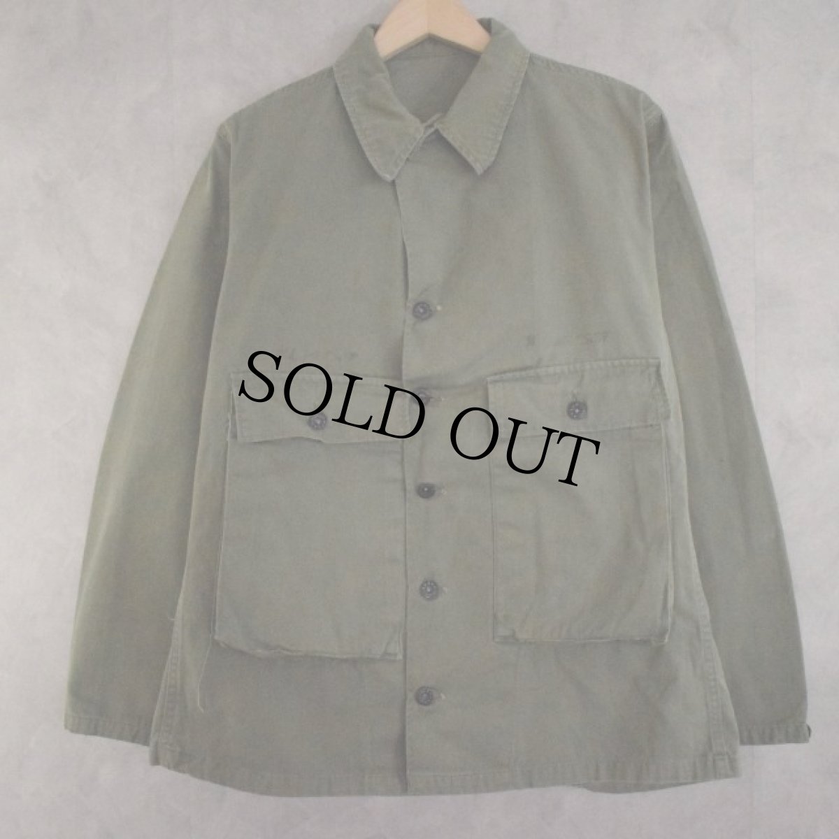 画像1: 40's U.S.NAVY UTILITY JACKET (1)