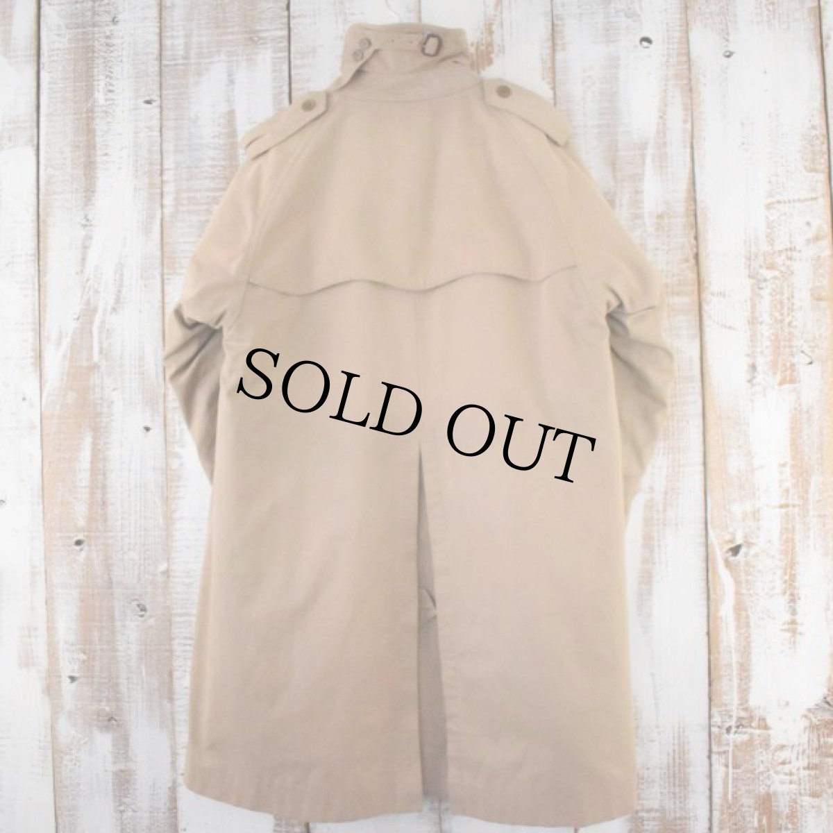 画像2: 〜90's Burberrys ENGLAND製 一枚袖トレンチコート (2)