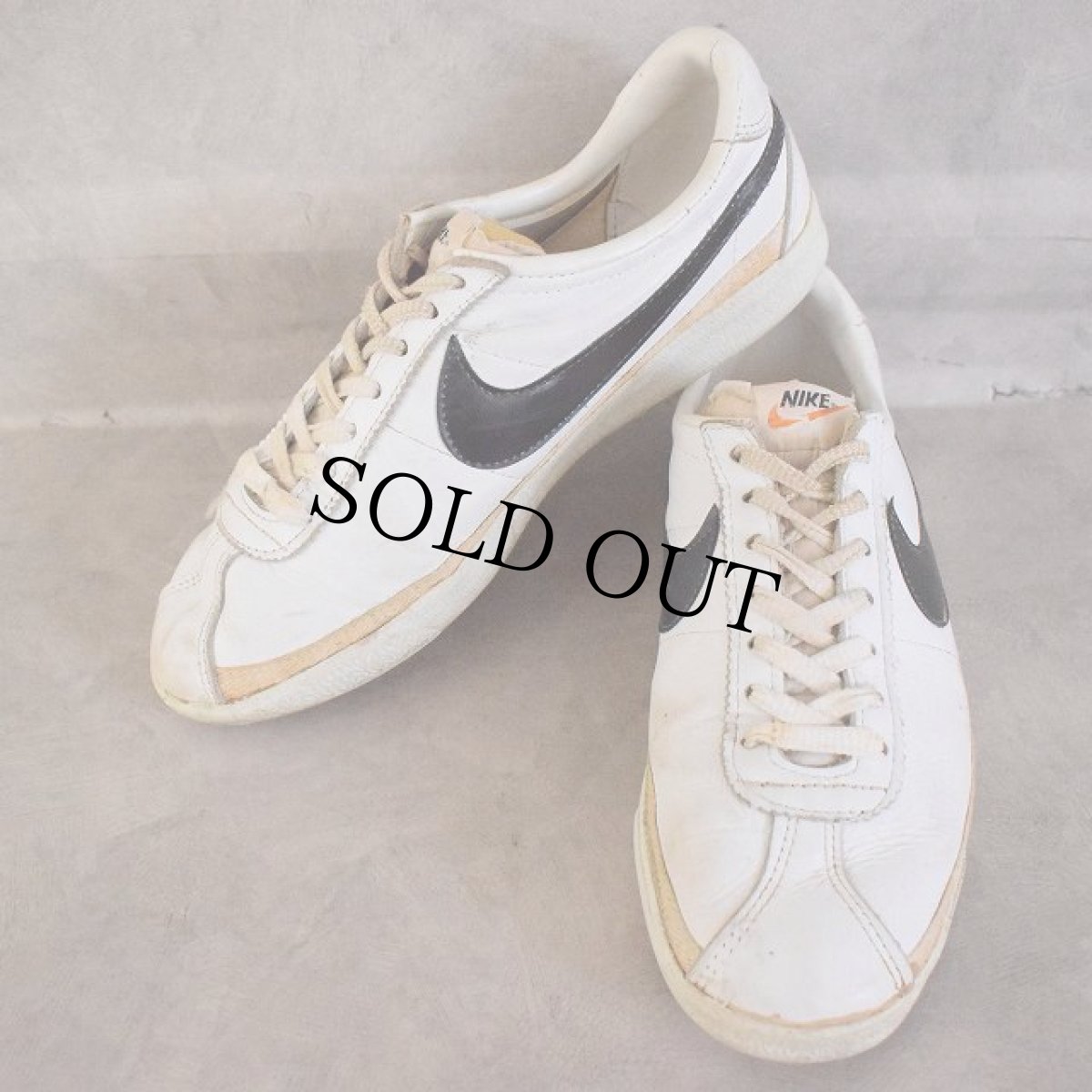 画像1: 70's NIKE Bruin Japan?製 Leather Sneaker SIZE 10 (1)