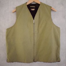 画像2: 40's demotex ed "Blood Chit" Deck Vest SIZE 42 (2)