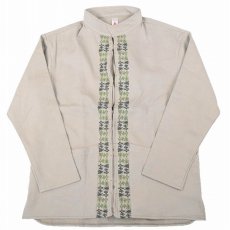 画像2: 【SALE】 ARIGATO FAKKYU "極 WIDE SHIRT" BEIGE 【M】 (2)
