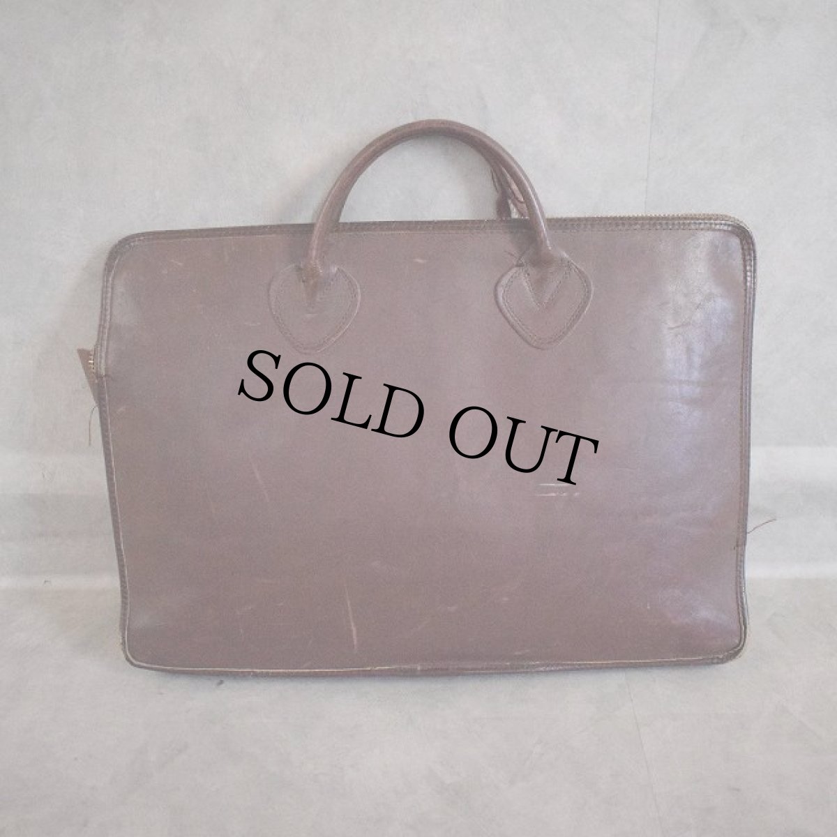 画像2: 60〜70's L.L.Bean "Vacuumand" Leather Handle Bag (2)