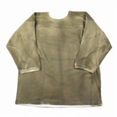 画像1: 【SALE】 STRANGE TRIP "SPRAY FOOTBALL TEE" KHAKI 【L】 (1)