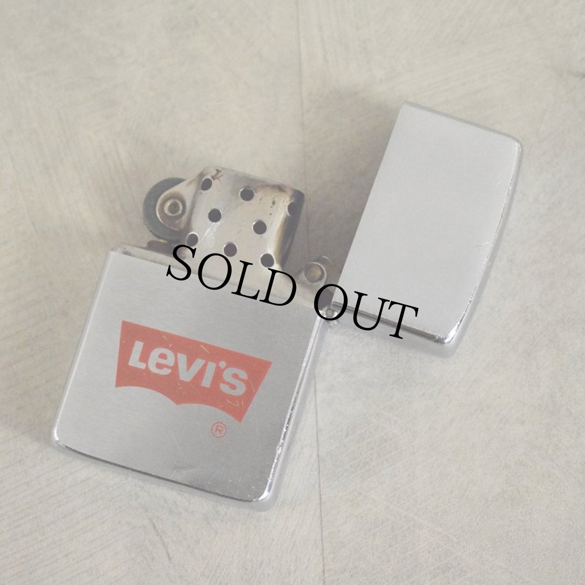 画像1: 1985 LEVI'S ZIPPO ライター (1)